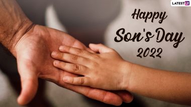 Happy National Sons Day 2022 Wishes, Greetings and WhatsApp Messages to Share With Your Sons